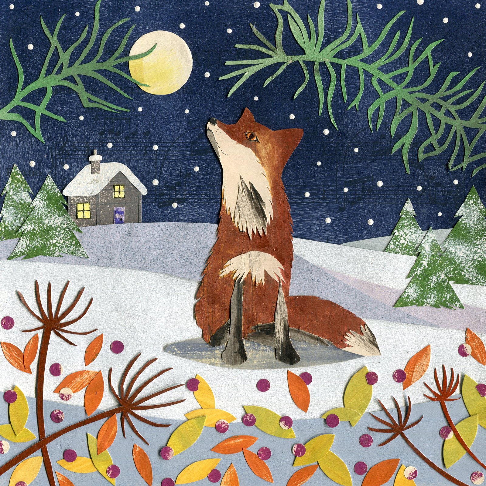 Victoria Whitlam - Fox and moon