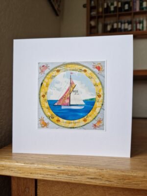 Greeting Card : Yacht