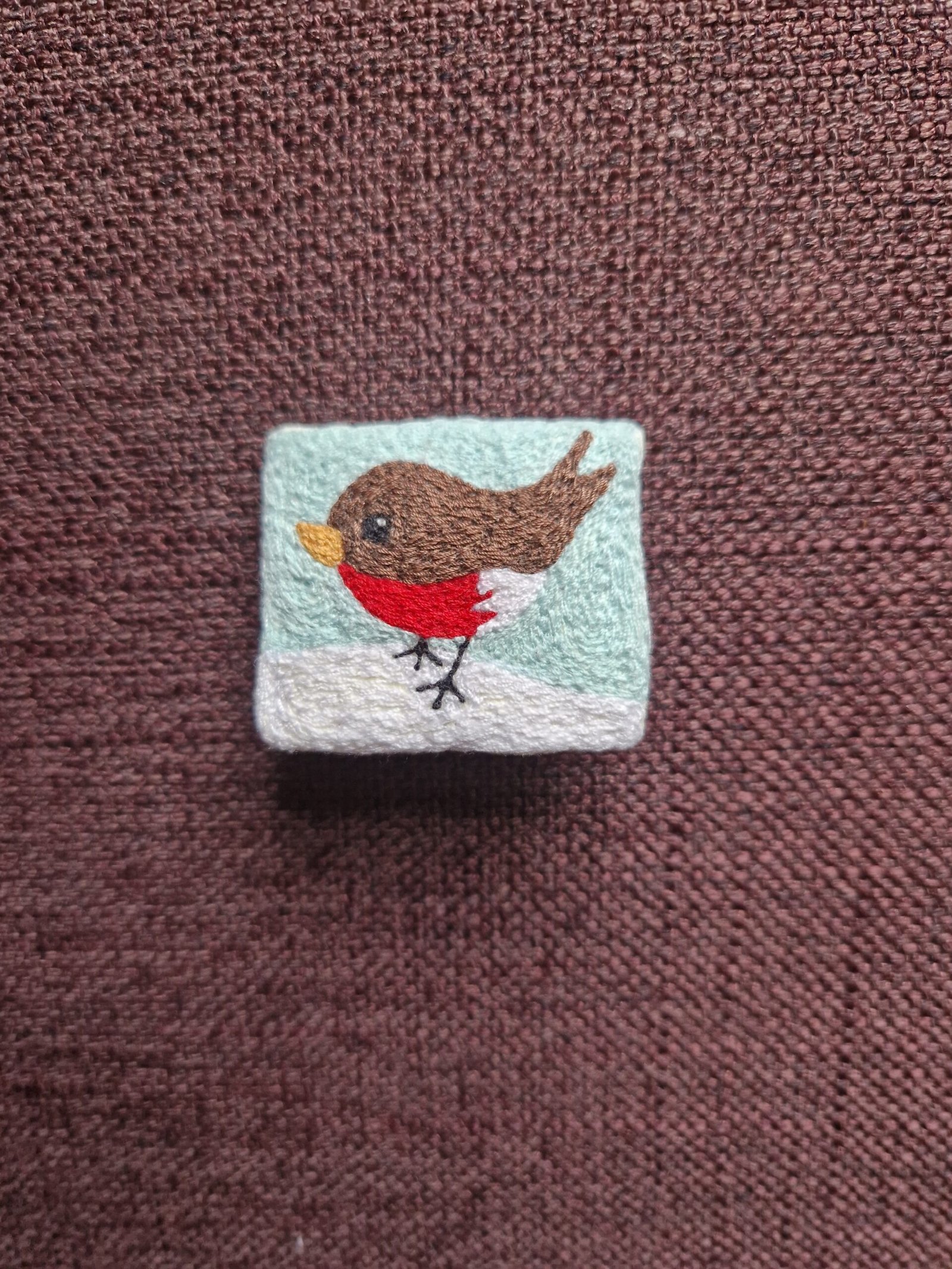 Victoria Whitlam - Christmas Robin Brooch