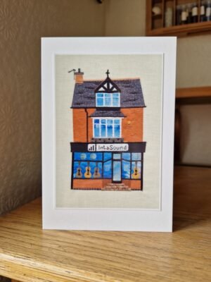 Greeting Card : Intasound, Narborough Road