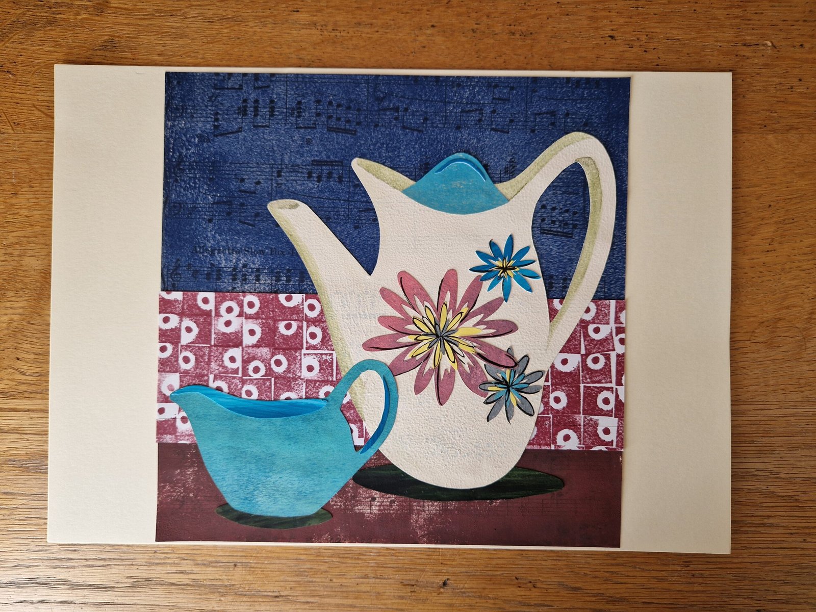 Victoria Whitlam - Midwinter Daisy Dell Coffee Pot