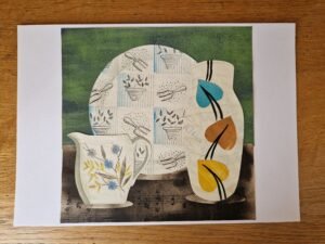 Original Collage – Crown Clarence Jug and Plate