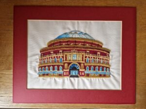 Original Embroidery – The Royal Albert Hall London