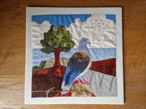 Original Embroidery – Pigeon