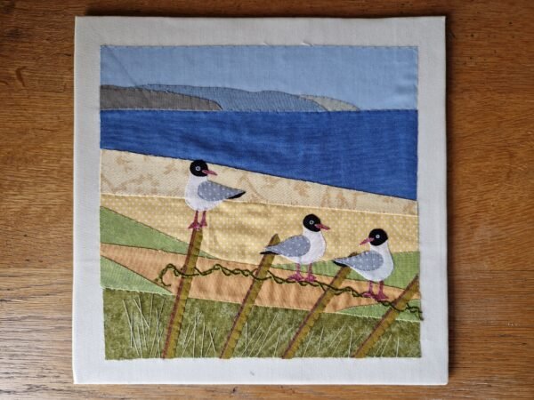 Victoria Whitlam - Gulls on a fence
