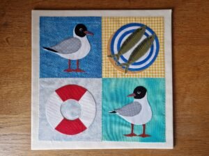 Original Embroidery – Ahoy there, tea’s ready!