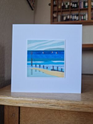 Greeting Card : Sailing By