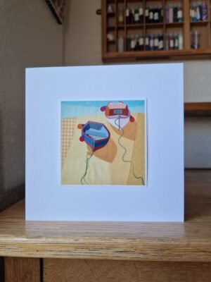 Greeting Card : Two Boats