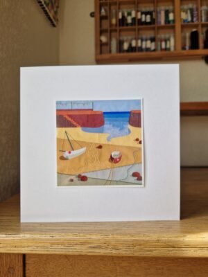 Greeting Card : Mousehole Harbour