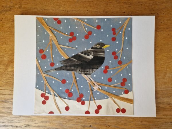 Victoria Whitlam - Blackbird and Berries
