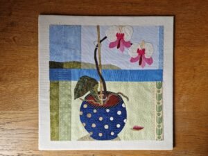 Original Embroidery : Orchids