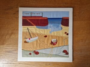 Original Embroidery : Low Tide Mousehole