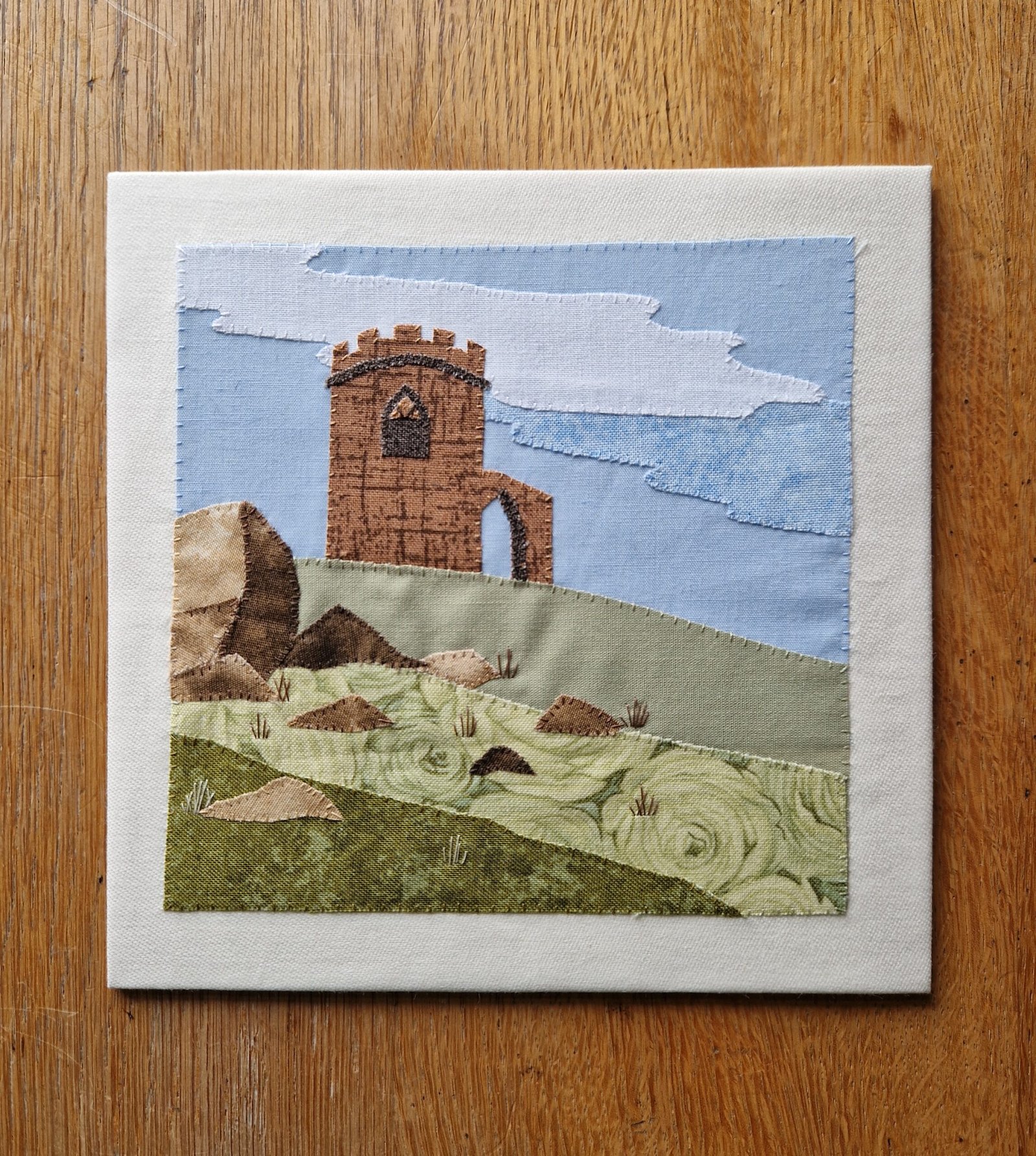 Victoria Whitlam - Old John Summer Original Hand Stitched Applique