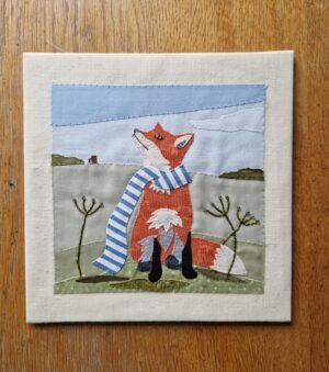 Original Hand Stitched Applique : Leicester Fox