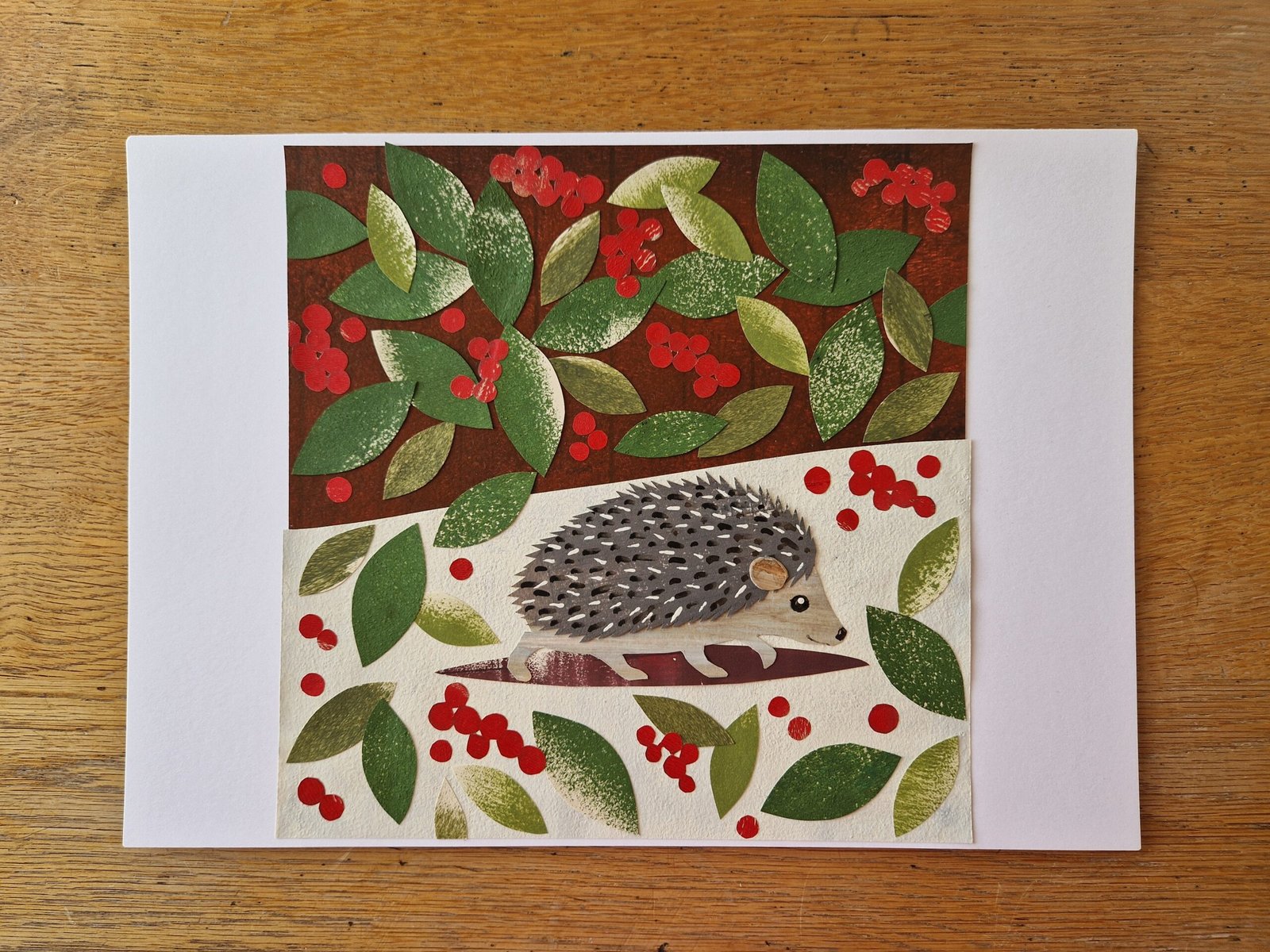 Victoria Whitlam -Christmas Hedgehog