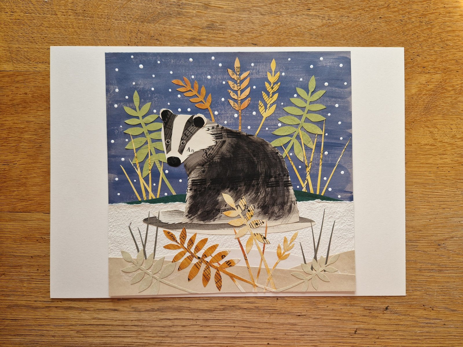 Victoria Whitlam -Christmas Badger