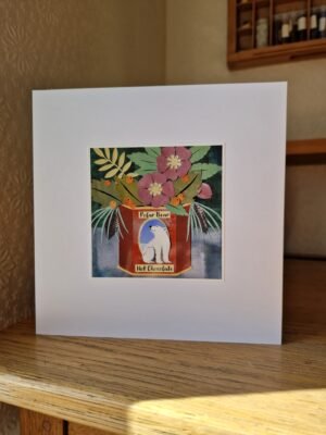 Greeting Cards : Polar Bear Hot Chocolate
