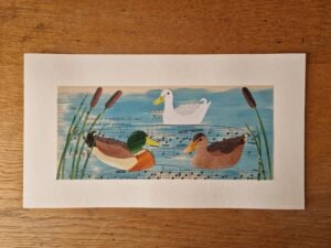 Original Collage : Ducks